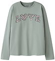 Name It Bluse - NkfVeen - Green Milieu/Leo Love