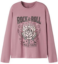 Name It Bluse - NkfVeen - Lilas/Rock & Roll