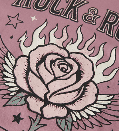 Name It Bluse - NkfVeen - Lilas/Rock & Roll