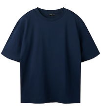 LMTD T-shirt - Noos - NlnNevollo - Navy Blazer
