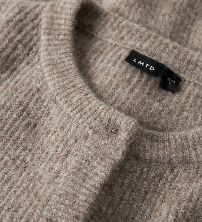 LMTD Cardigan - Strik Short - Noos - NlfKleave - Mocha Meringue