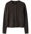 LMTD Cardigan - Strik - Short - Noos - NlfKleave - Chocolate Bro