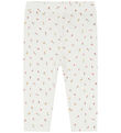 Hust and Claire Leggings - Bambus - Ludo - Ivory m. Blomster