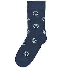 MiniPop Strømper - Bambus - Navy Blue