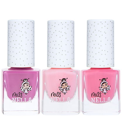 Miss Nella Neglelak - 3-pak - Sweet Little Pack