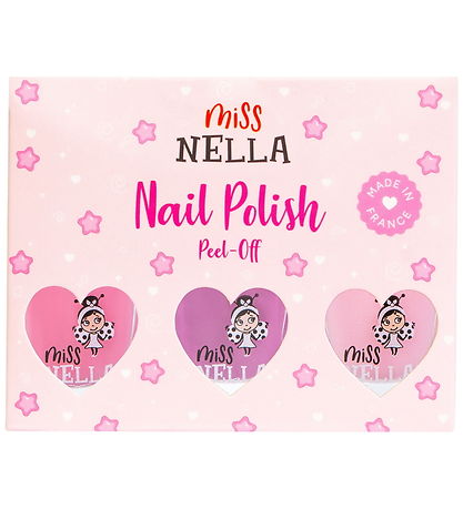 Miss Nella Neglelak - 3-pak - Sweet Little Pack