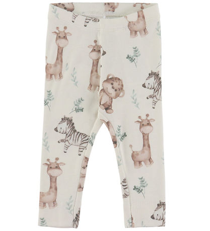 Name It Leggings - NbnHanimal - Coconut Milk