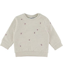 Name It Sweatshirt - NbfKarolle - Peyote Melange