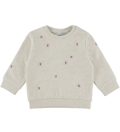 Name It Sweatshirt - NbfKarolle - Peyote Melange
