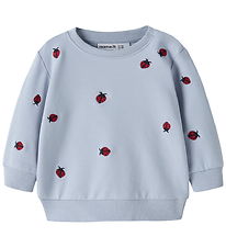 Name It Sweatshirt - NbfKarolle - Subdued Blue