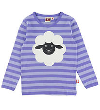 DYR-Cph Bluse - DyrRoar - Cold Purple/Ice Viola m. Får