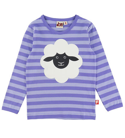 DYR-Cph Bluse - DyrRoar - Cold Purple/Ice Viola m. Får