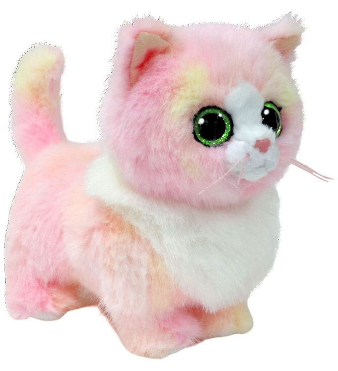 Ty Bamse - Cat Pink - 15 cm - Lady