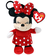 Ty Nøglering m. Bamse - 10 cm - Minnie Mouse