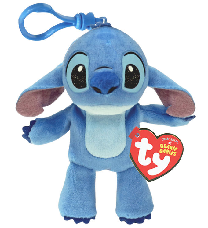 Ty Nøglering m. Bamse - 10 cm - Stitch