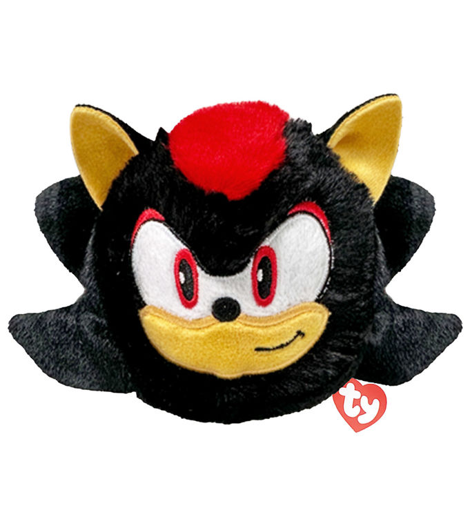 Ty Bamse/Hoppebold - Beanie Babies - Sonic - 10 cm - Shadow