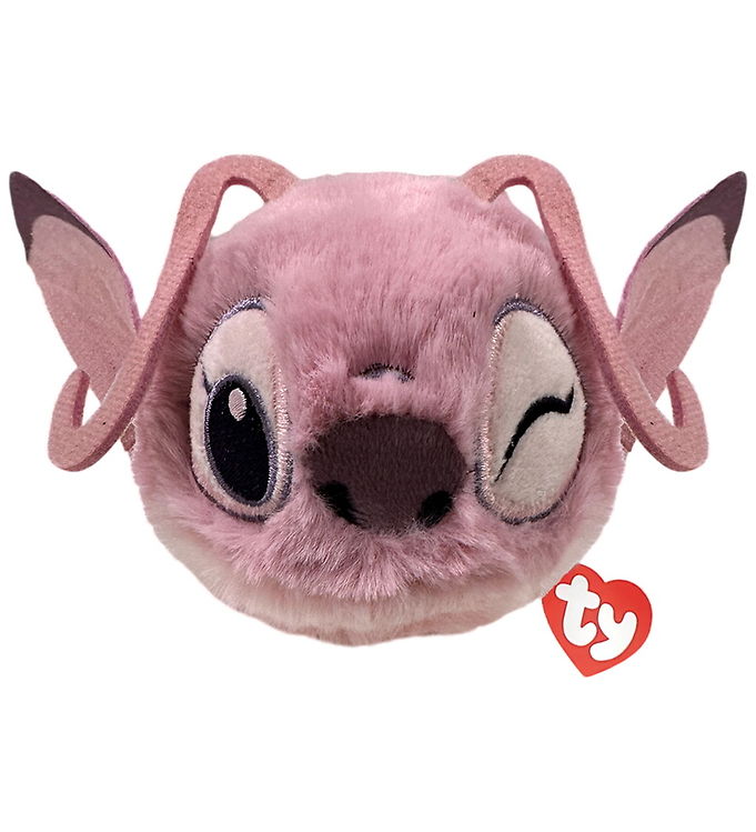 Ty Bamse/Hoppebold - Beanie Babies - Stitch - 10 cm - Angel