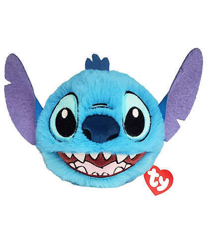 Ty Bamse/Hoppebold - Beanie Babies - Stitch - 10 cm - Stitch