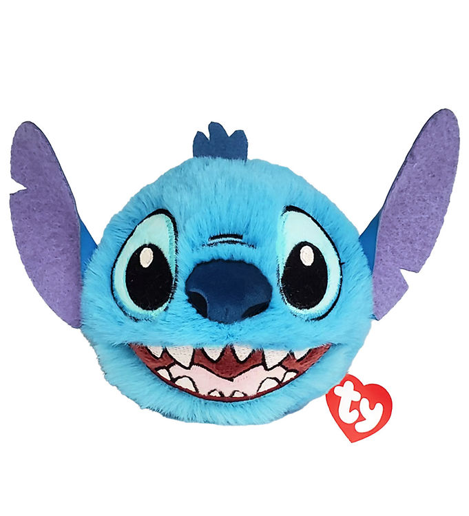 Ty Bamse/Hoppebold - Beanie Babies - Stitch - 10 cm - Stitch