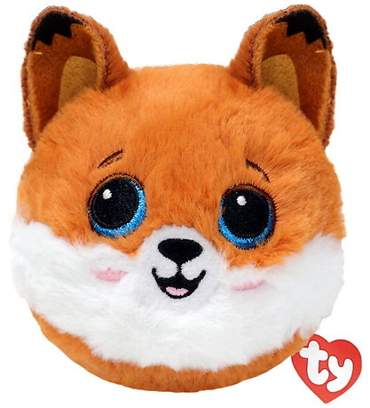 Ty Bamse/Hoppebold - Beanie Babies - Fox - 10 cm - Blaze