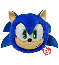 Ty Bamse/Hoppebold - Beanie Babies - Sonic - 10 cm - Sonic