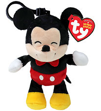 Ty Nøglering m. Bamse - 10 cm - Mickey Mouse