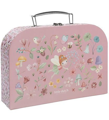Little Dutch - Kreativ Kuffert - Rosa Fairy Garden