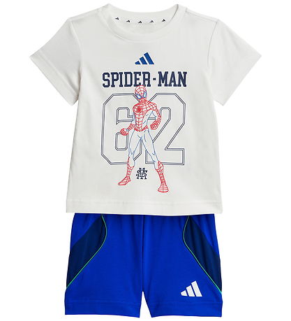 adidas Performance Shortssæt - I MRVL SM - White/Royblu