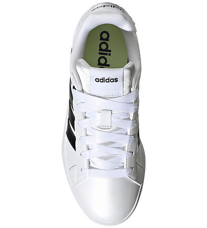 adidas Performance Sko - Grand Court 3.0 J - Ftwwht/Cblack/Hirey