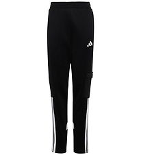 adidas Performance Bukser - J Hot - Black/White