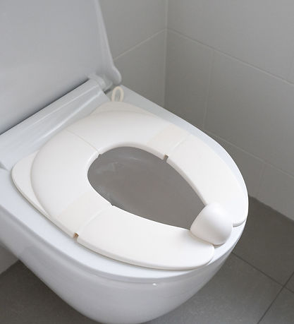 Dooky Toiletsæde - Foldable Toilet Seat Reducer - Hvid