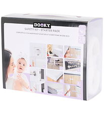 Dooky Børnesikring - Startpakke - 25 Dele - Hvid