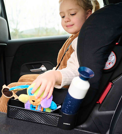 Dooky Opbevaring til Bilen - 26x6 cm - Sort