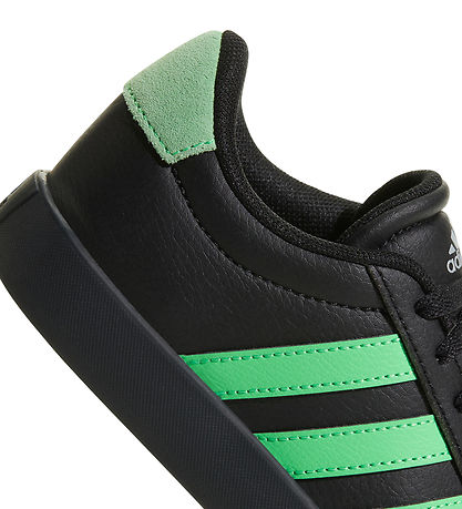 adidas Performance Sko - VL Court 3.0 K - Cblack/Scrgrn/Carbon