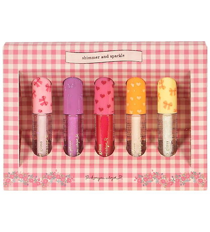 Konges Sløjd Lipgloss - 5-pak - Glitter - Multi