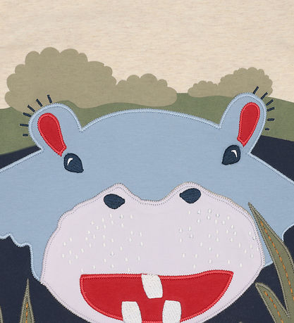 Hust and Claire Bluse - HcAnton Hippo - Wheat Melange