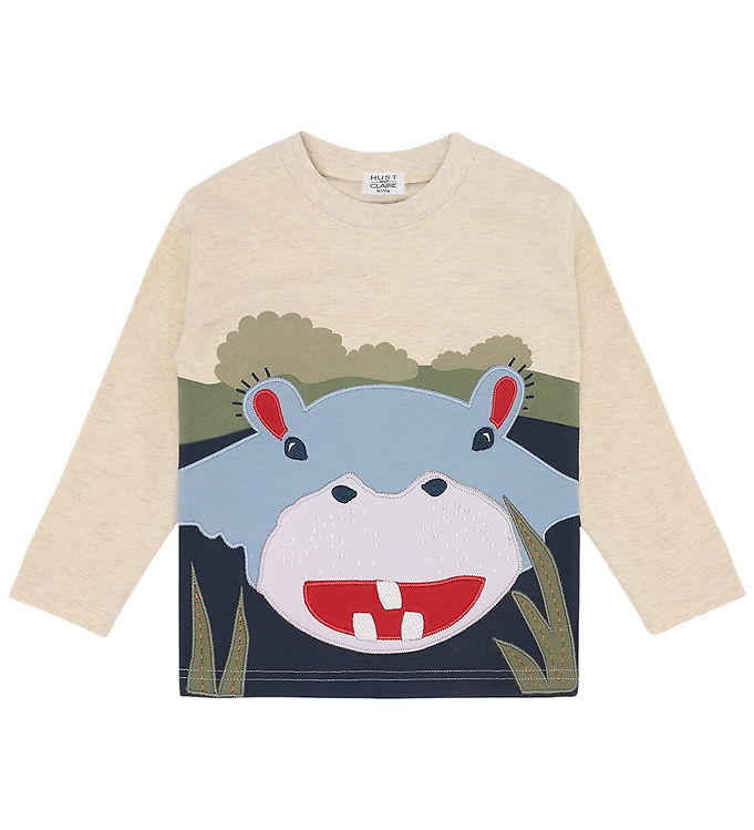 Hust and Claire Bluse - HcAnton Hippo - Wheat Melange