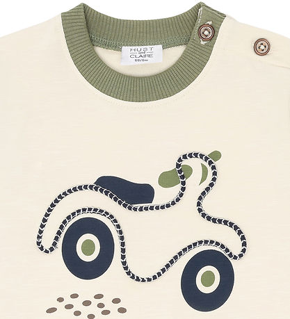 Hust and Claire Sweatshirt - HcSofus Scooter - Light Green