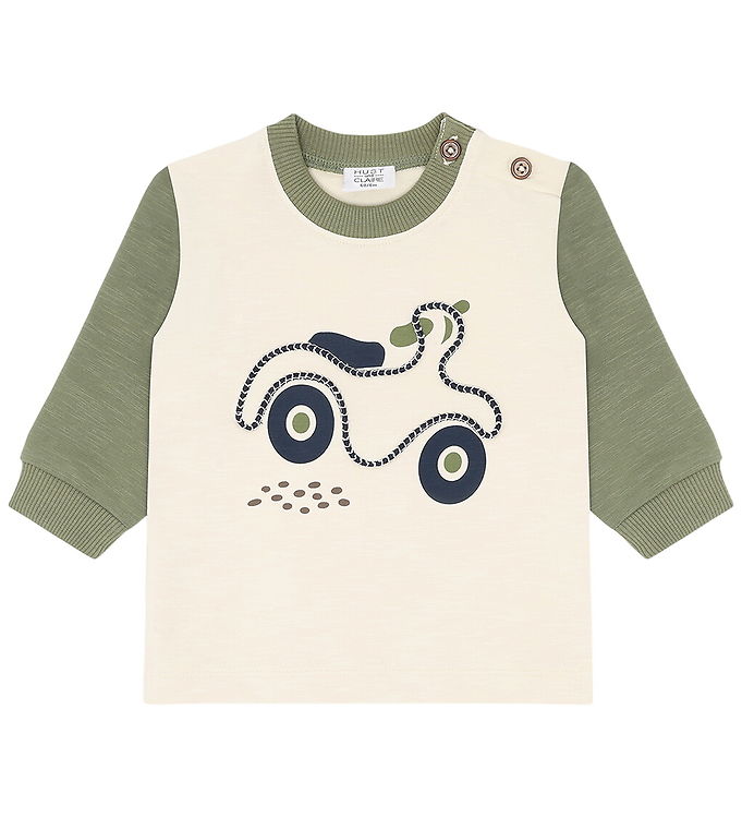 Hust and Claire Sweatshirt - HcSofus Scooter - Light Green