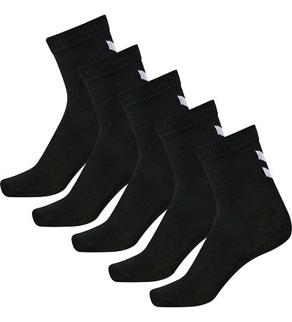 Hummel Strømper - hmlMAKE MY DAY SOCKS - 5-pak - Sort