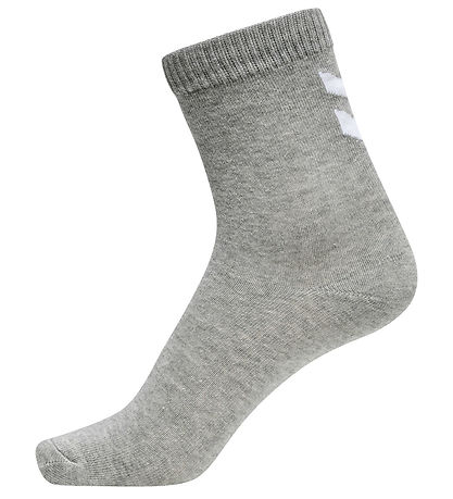 Hummel Strømper - hmlMAKE MY DAY SOCKS - 5-pak - Grey Melange