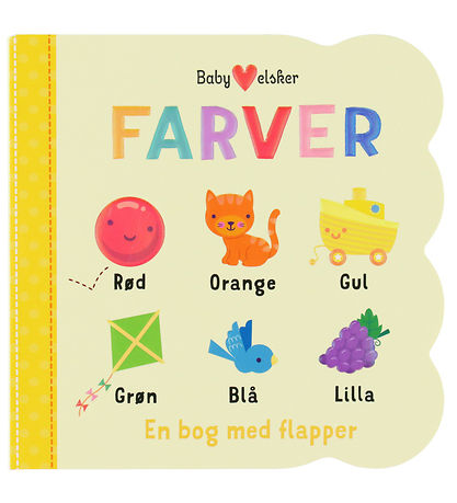 Forlaget Tukan Bog - Baby Elsker Farver - DA