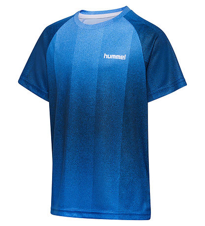 Hummel Træningssæt - hmlJR GRADIENT STRIPE SET - Dress Blues