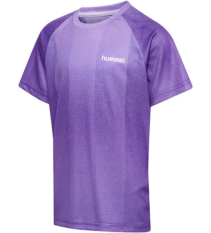 Hummel Træningssæt - hmlJR GRADIENT STRIPE SET - Sea Fog
