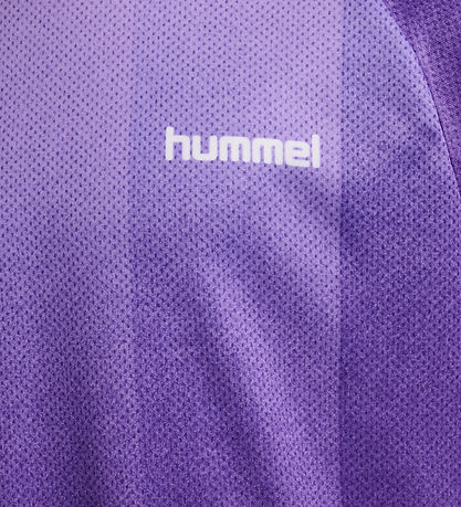 Hummel Træningssæt - hmlJR GRADIENT STRIPE SET - Sea Fog