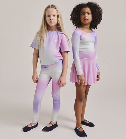 Hummel Tights - hmlJR GRADIENT GYM TIGHTS - Pastel Lavender