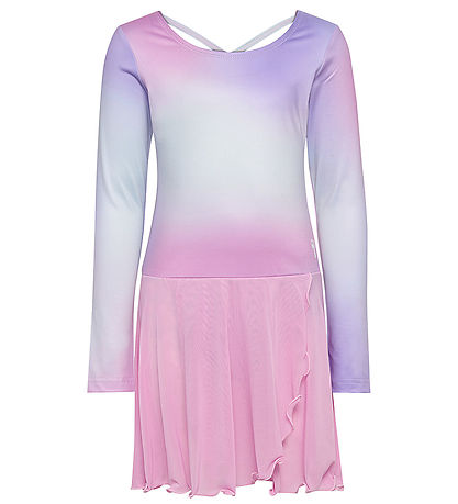 Hummel Gymnastikdragt - hmlJR GRADIENT SKIRTY GYMSUIT - Pastel L
