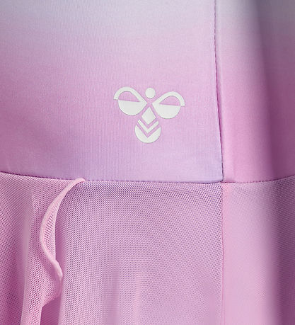 Hummel Gymnastikdragt - hmlJR GRADIENT SKIRTY GYMSUIT - Pastel L