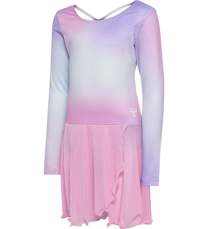 Hummel Gymnastikdragt - hmlJR GRADIENT SKIRTY GYMSUIT - Pastel L