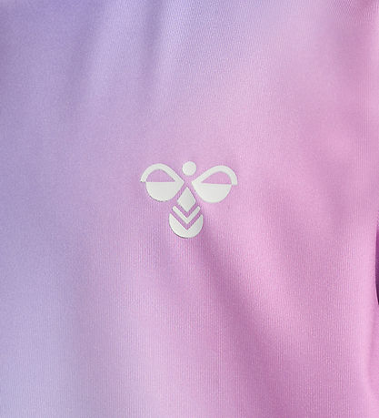 Hummel T-Shirt - hmlJR GRADIENT GYM T-SHIRT - Pastel Lavender
